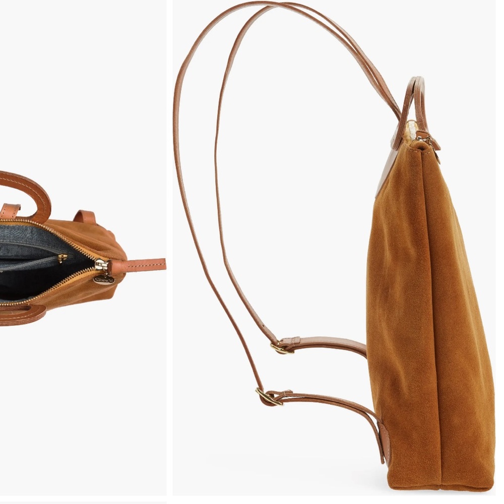 Clare V Marcelle Suede Backpack - Picture 6 of 12